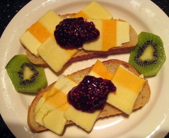 Hallonmarmelad med mörk choklad och lime