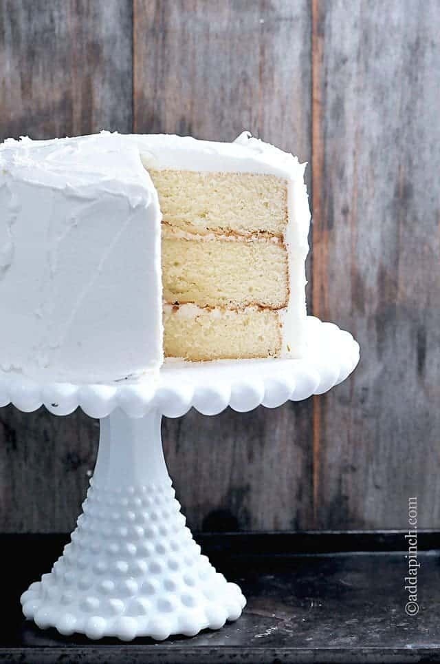 The Best White Cake Recipe {Ever}