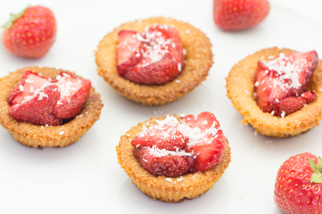 Cookies with Roasted Strawberry