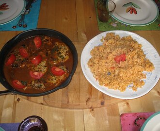 Fläskkotlett med Tomatris