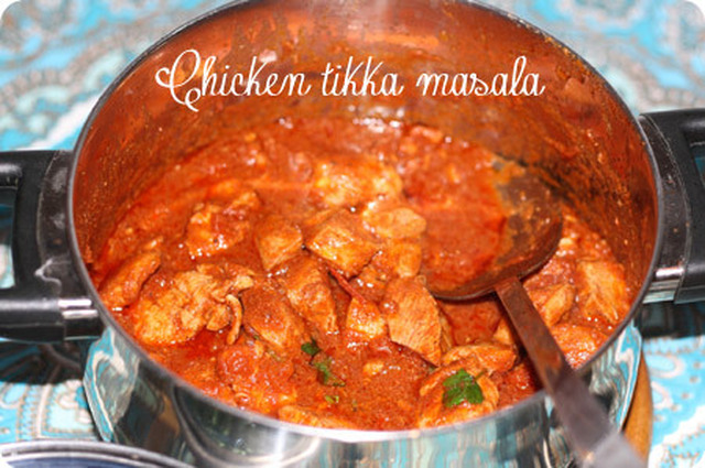 Kyckling tikka masala