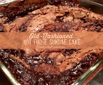 Old-Fashioned Hot Fudge Sundae Cake