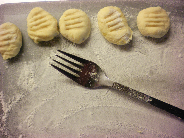 Pumpagnocchi med timjan och parmesan