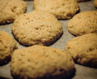 Glutenfria tekakor med havre