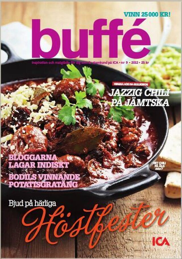Vår matbloggsträff i tidningen Buffé