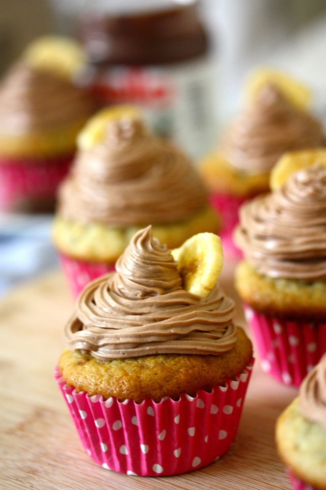 Addicting Banana & Nutella Muffins – Beroendeframkallande Banan och Nutella Muffins