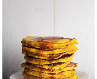 Amerikanska pannkakor med saffran