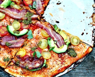 Grillad pizza - sommarfavoriten!