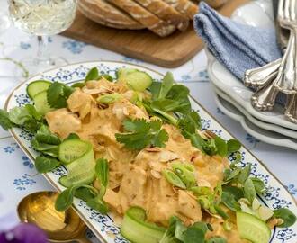 Coronation chicken – krämig kycklingröra