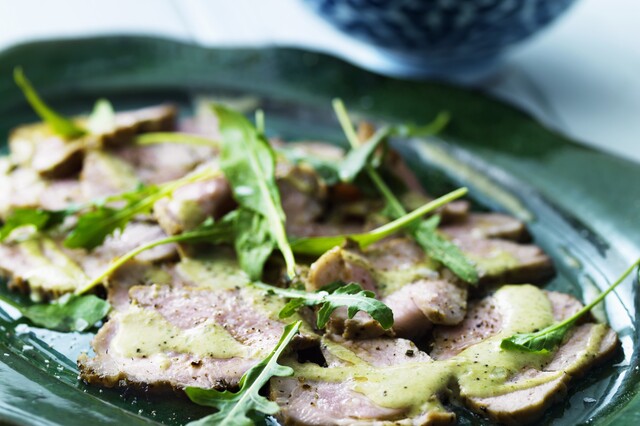 Vitello Tonnato på fläskfilé