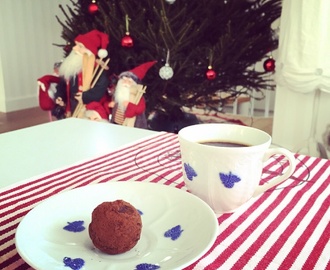 Fransk chokladtryffel med apelsin