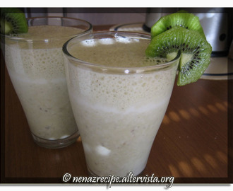 Kiwi milkshake