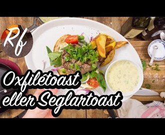 Oxfilétoast med Bearnaisesås