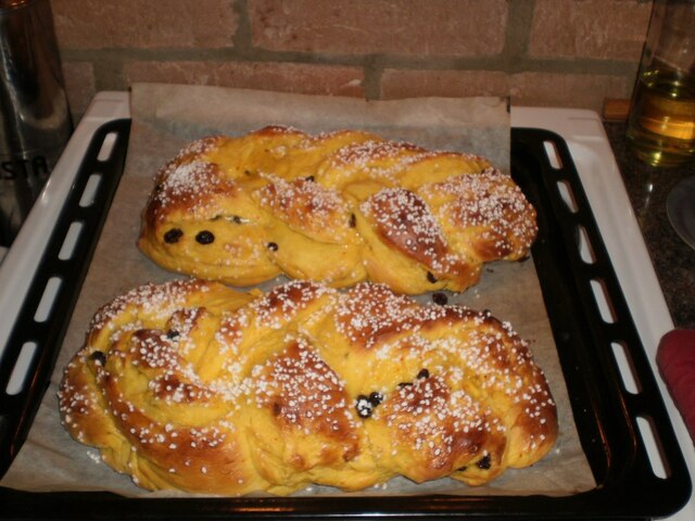 Saffranslängder / Lussebullar