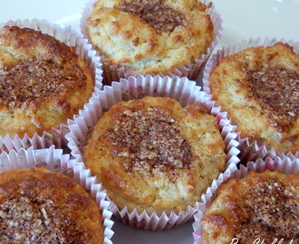 Kanelbullemuffins LCHF