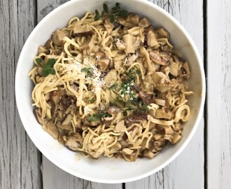 Pasta med karljohansvamp | Foodfolder - Vin, matglädje och inspiration!