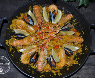 Paella á la Daniel och farmor Victoria