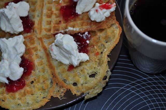 Glutenfria Våfflor ..