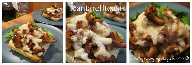 Förrätt ~ Kantarelltoast