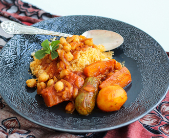 Couscous med grönsaker- Vegansk