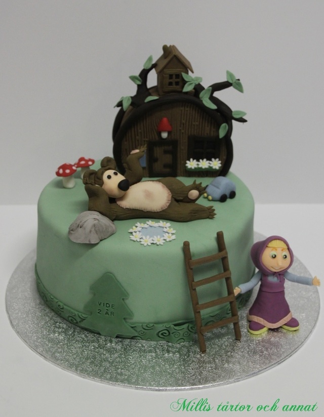 Tårta: Masha och Björnen