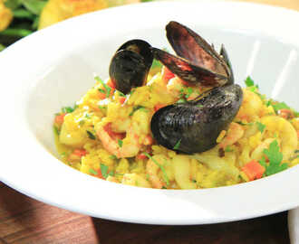 Syditaliensk risotto alla marinara