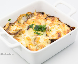 Eggplant Feta Gratin