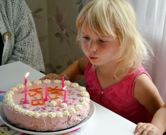 Chokladtårta och en 5-åring