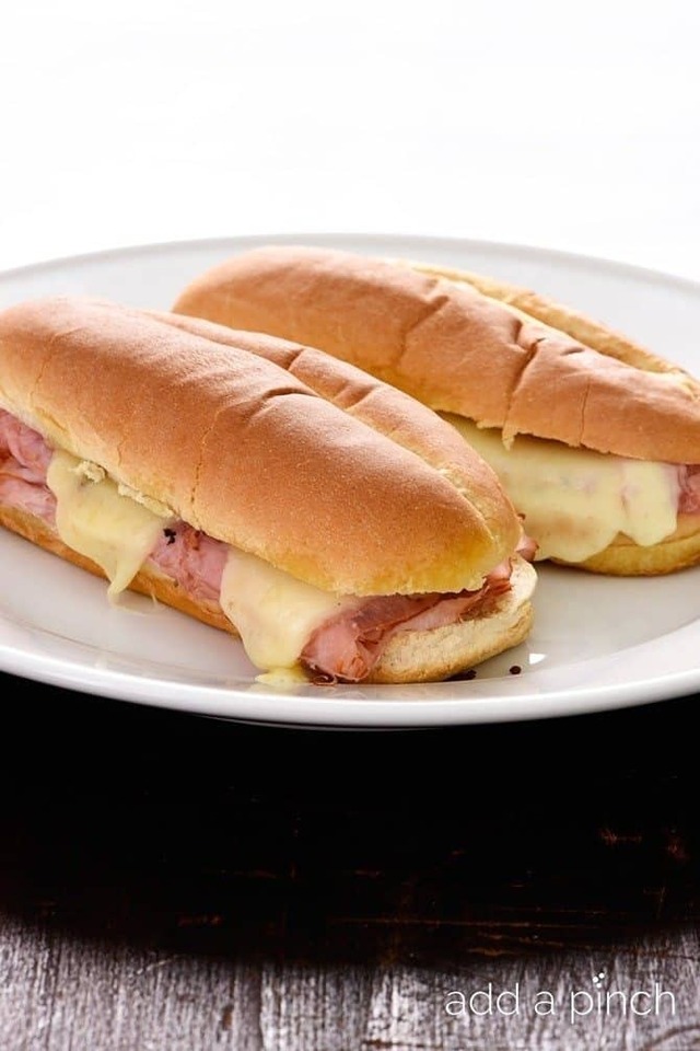 Hot Ham and Cheese Sandwiches Recipe