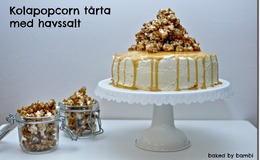 popcorn tårta med havssalt