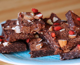 Kryddiga raw brownies