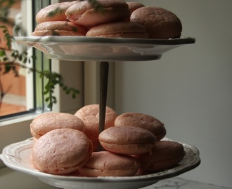 Hallonmacarons