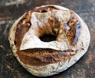 Äpple, hasselnöt och halländskt lantvete