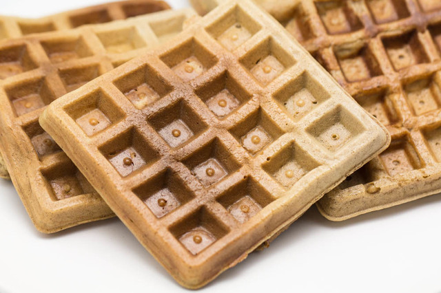 Gingerbread Waffles and Date Jam