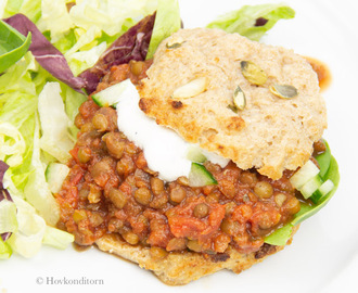 Vegan Lentil Sloppy Joe