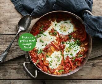 Shakshuka – god brunchrätt med tomat och ägg