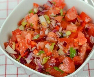 Pico de gallo mexikansk tomatsalsa