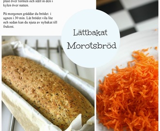 Morotsbröd - Kalljäst