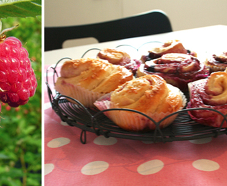 Hallonbullar med lemon-curdsmak