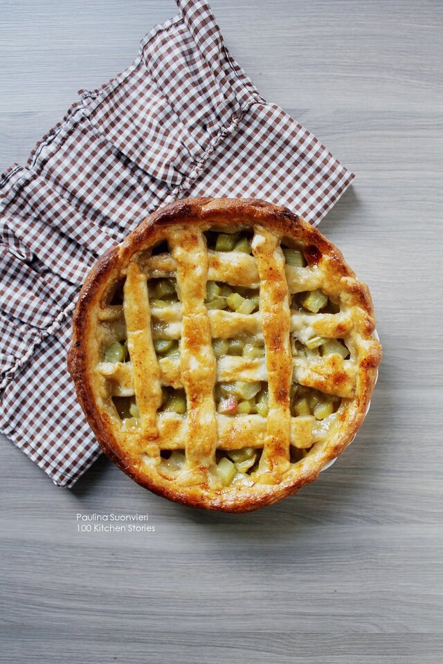 Mother's Day with Unicef // Recipe of a Rhubarb Tart