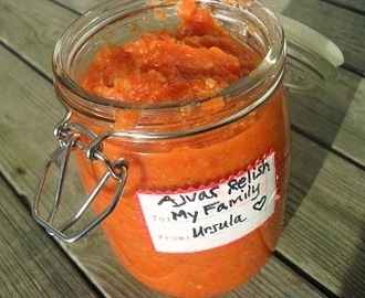 Ajvar Relish - en härlig röra!