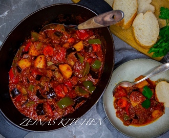 Vegansk gulasch