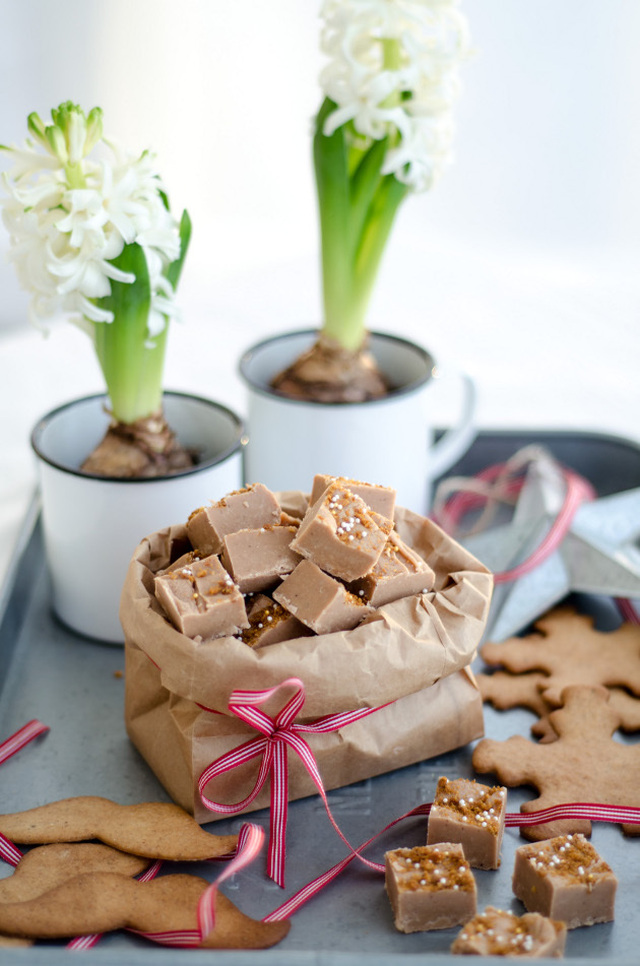 Gingerbread Fudge (Pepparkaksfudge)