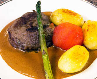 Tournedos med gorgonzolasås