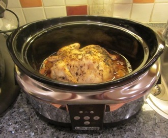 Hel kyckling i Crock-Pot