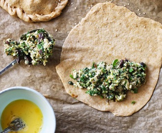 Empanadas med tofu & spenat