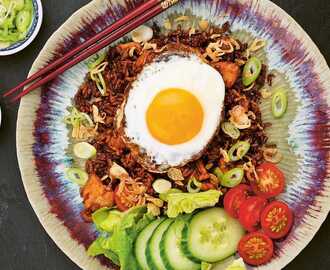 Nasi goreng med kyckling