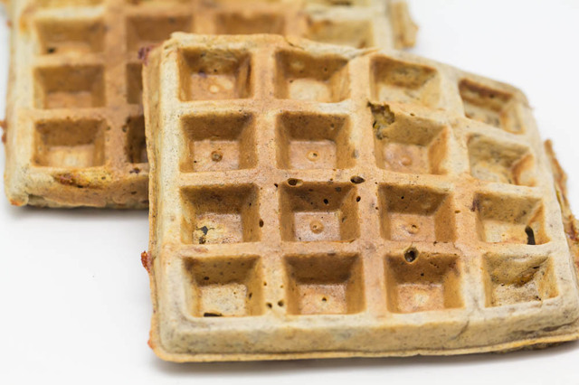 Savory Waffles with Carrot