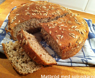 Matbröd med solroskärnor