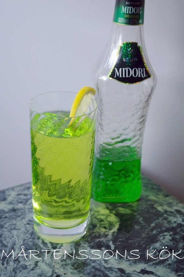 Grön drink.
